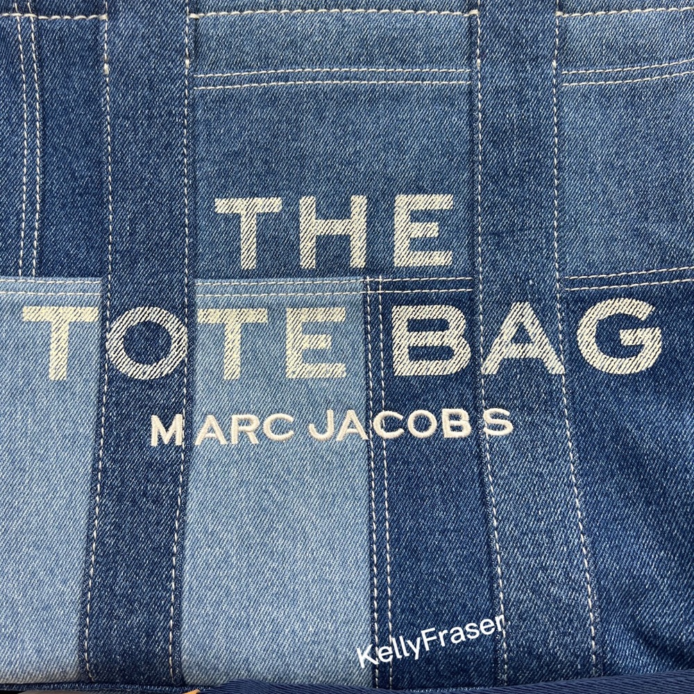 NWT MARC JACOBS THE JACQUARD MEDIUM TOTE BAG - Picture 3 of 15